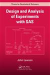 Design and Analysis of Experiments with SAS,1420060600,9781420060607