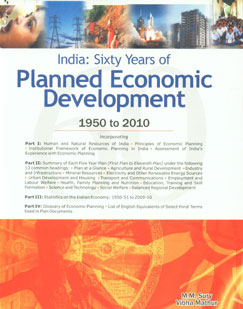 India Sixty Years of Planned Economic Development, 1950 to 2010,8177082450,9788177082456