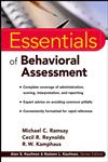 Essentials of Behavioral Assessment 1st Edition,0471353671,9780471353676