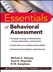 Essentials of Behavioral Assessment 1st Edition,0471353671,9780471353676