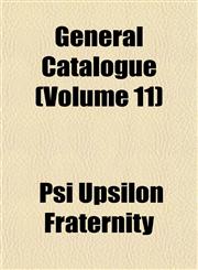 General Catalogue (Volume 11),1152259806,9781152259805