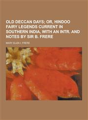 Old Deccan Days,1230269088,9781230269085