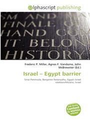 Israel - Egypt barrier,613552710X,9786135527100