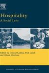 Hospitality A Social Lens,0080450938,9780080450933