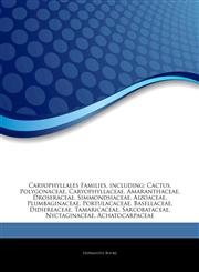 Articles On Caryophyllales Families, including Cactus, Polygonaceae, Caryophyllaceae, Amaranthaceae, Droseraceae, Simmondsiaceae, Aizoaceae, Plumbaginaceae, Portulacaceae, Basellaceae, Didiereaceae, Tamaricaceae, Sarcobataceae,1243221909,9781243221902