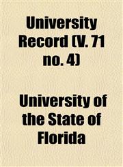 University Record (V. 71 no. 4),1153428059,9781153428057
