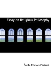 Essay on Religious Philosophy,1115502638,9781115502634