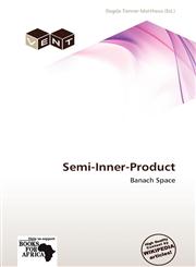 Semi-Inner-Product,6138752082,9786138752080