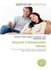 Beyond a Reasonable Doubt,6134243043,9786134243049