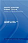 Interest Rates and Budget Deficits A Study of the Advanced Economies,0415101352,9780415101356