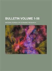 Bulletin Volume 1-56,1236564316,9781236564313