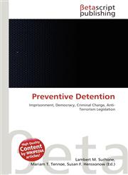Preventive Detention,6133234806,9786133234802