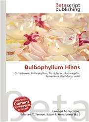 Bulbophyllum Hians,6136221586,9786136221588