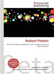 Robert Patten,6134818119,9786134818117