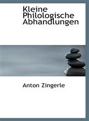 Kleine Philologische Abhandlungen,1113091924,9781113091925