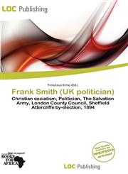 Frank Smith (UK politician),6200632456,9786200632456