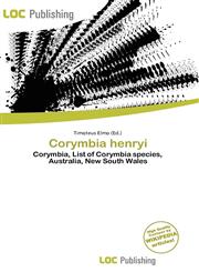 Corymbia henryi,6135753703,9786135753707