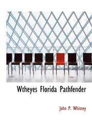 Wtheyes Florida Pathfender,1140366939,9781140366935