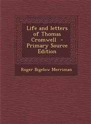 Life and Letters of Thomas Cromwell - Primary Source Edition,1287626475,9781287626473