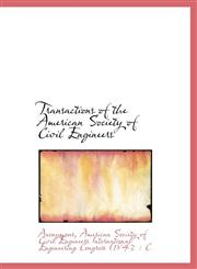 Transactions of the American Society of Civil Engineers,1117959961,9781117959962