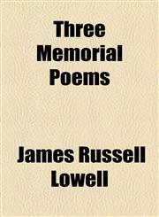 Three Memorial Poems,1154521664,9781154521665
