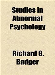 Studies in Abnormal Psychology,1154860493,9781154860498