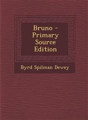 Bruno - Primary Source Edition,1295019191,9781295019199