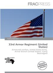 33rd Armor Regiment (United States),6200481806,9786200481801