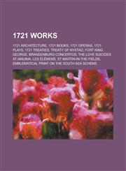 1721 Works Brandenburg Concertos, Emblematical Print on the South Sea Scheme, de Motu,,115599745X,9781155997452