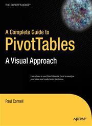 A Complete Guide to PivotTables A Visual Approach,1590594320,9781590594322