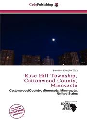 Rose Hill Township, Cottonwood County, Minnesota,620051089X,9786200510891
