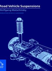 Road Vehicle Suspensions,1860582028,9781860582028