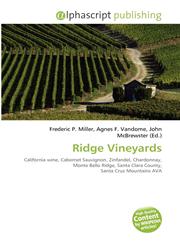 Ridge Vineyards,6134246794,9786134246798