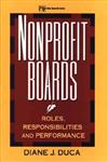 Nonprofit Boards Roles, Responsibilities, and Performance,0471130206,9780471130208