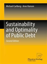 Sustainability and Optimality of Public Debt,3642329667,9783642329661