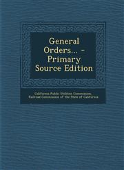 General Orders... - Primary Source Edition,1293758647,9781293758649
