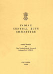 Indian Central Jute Committee : Annual Report on the Technological Research Scheme for 1958-59