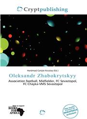 Oleksandr Zhabokrytskyy,620086974X,9786200869746