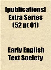 [publications] Extra Series (52 pt 01),1152698982,9781152698987