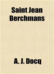 Saint Jean Berchmans,1153143585,9781153143585