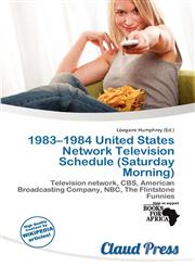 1983-1984 United States Network Television Schedule (Saturday Morning),6200070105,9786200070104