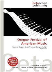 Oregon Festival of American Music,6136114461,9786136114460