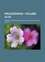 Proceedings (Volume 23-25),1153843609,9781153843607