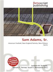 Sam Adams, Sr.,6135057243,9786135057249