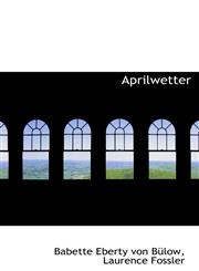 Aprilwetter,1103899082,9781103899081