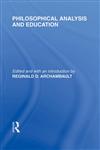 Philosophical Analysis and Education,0415562694,9780415562690