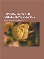 Transactions and Collections Volume 2,1231946814,9781231946817