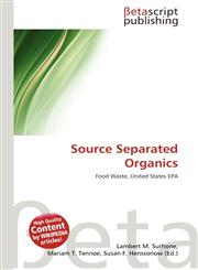 Source Separated Organics,6134783927,9786134783927
