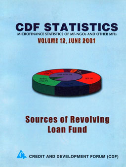 CDF Statistics Microfinance Statistics of MF-NGOS and Other MFIs, June, 2001 Sources of Revolving Loan Fund Vol. 12