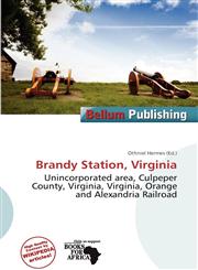 Brandy Station, Virginia,6200113939,9786200113931